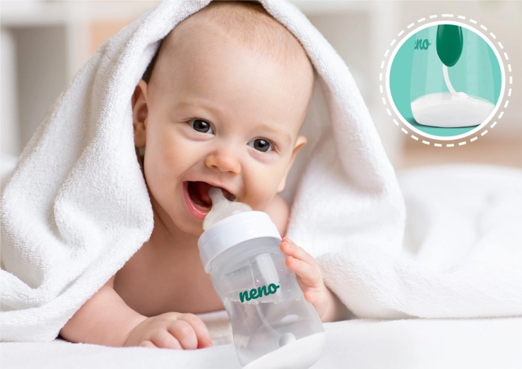 Anti-colic teat for comfortable feeding