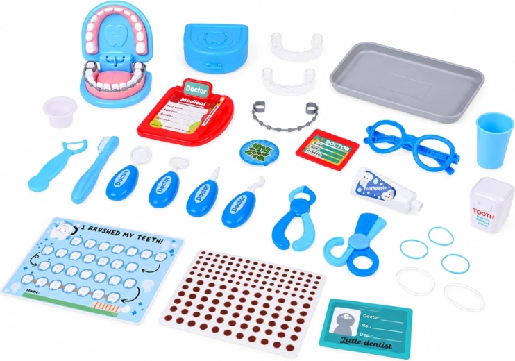 Extensive equipment for a small dental office