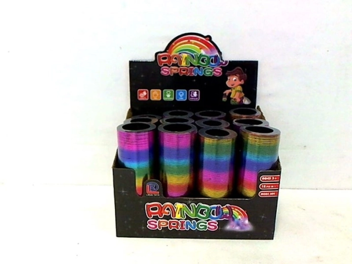 Duga metalizirana dugina opruga slinky