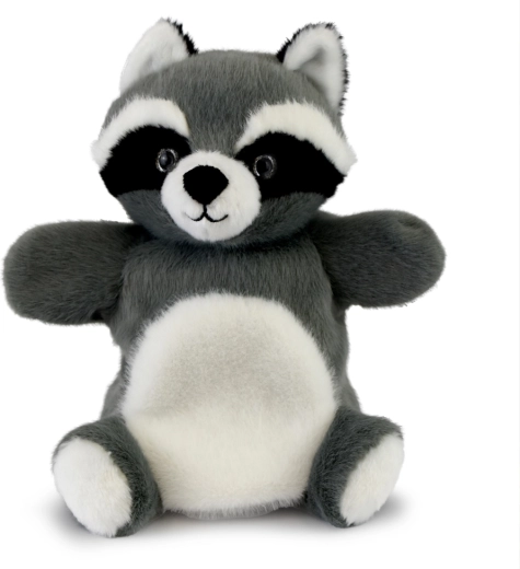 Doudou Histoire d’Ours plišana lutka za ruku rakun 24 cm