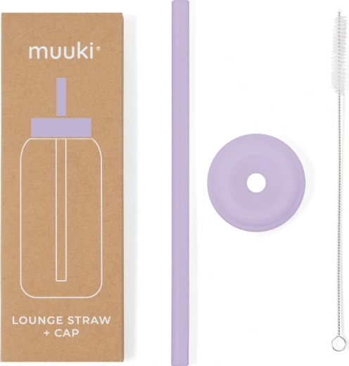 Lounge slamka s poklopcem Pastel Lilac