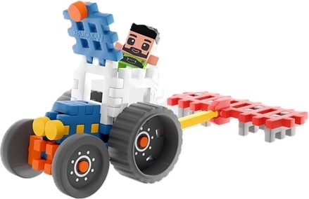 Traktor i poljoprivredna mehanizacija za igru rada na polju