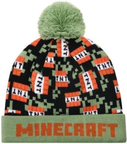 Green Minecraft Beanie