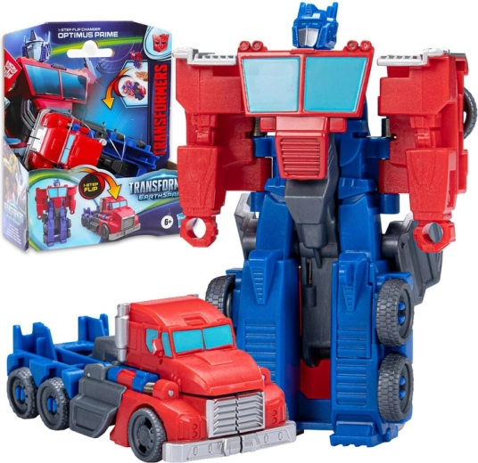 Transformers EarthSpark Optimus Prime figura 2 u 1 1-step flip changer - 1 komad