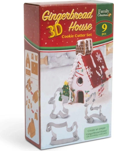 Nine shapes for a 3D house