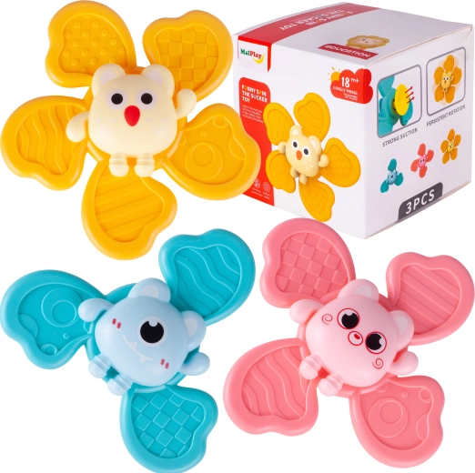 Set dječjih spinner zvečki 3 kom