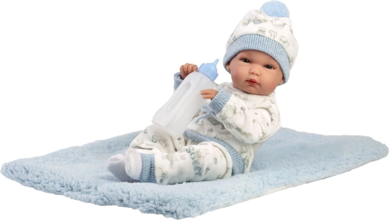 Llorens New Born dječačić – realistična beba lutka za vodu 35 cm