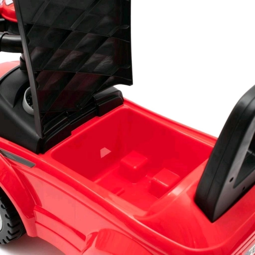 Storage space under the seat