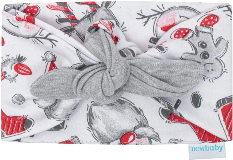 Stilská traka za kosu s čvorom u setu