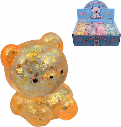 Gumeni Medvjedić 7 cm u Kutiji za izlaganje