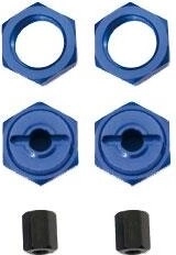 Jamara adapter 17/12 mm 1:8 to 1:10 made of anodized aluminum with outer nut (2 pcs)