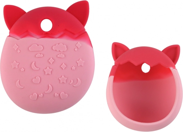 Silikonska ružičasta futrola za Tamagotchi u obliku mačke