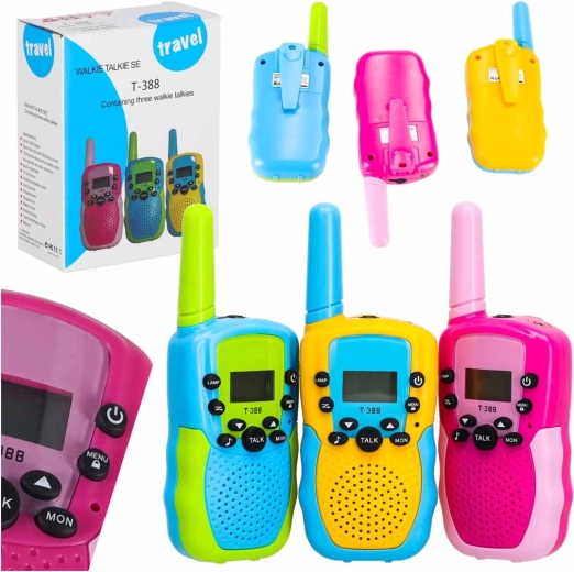 Dječije walkie-talkie – set od 3 komada