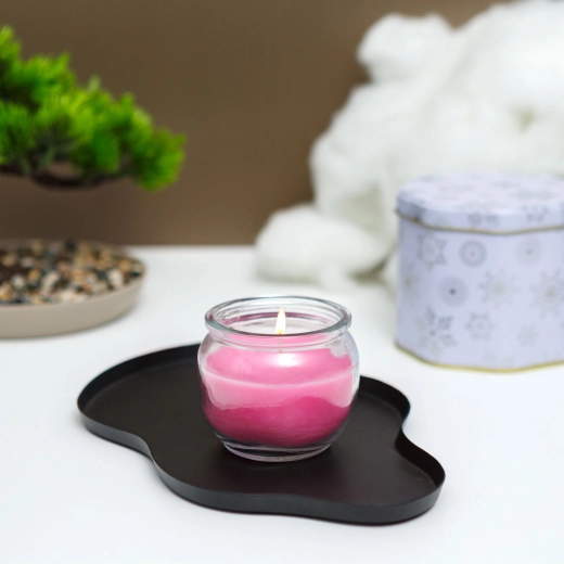 Rose-scented candle 70 g