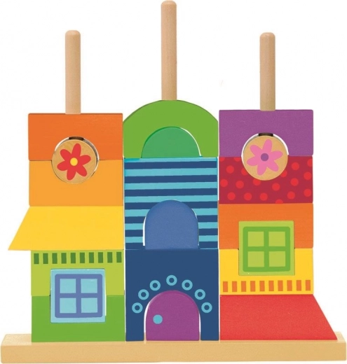 A colorful house full of possibilities