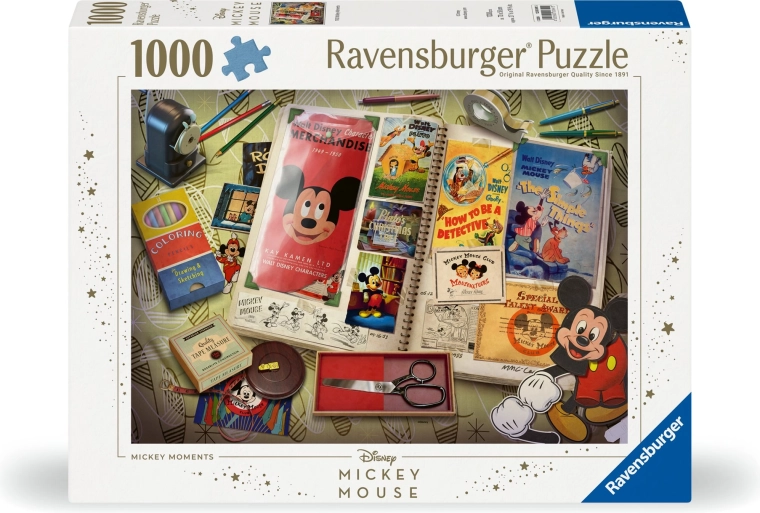 Ravensburger puzzle Disney: Mickeyeva obljetnica 1950, 1000 dijelova