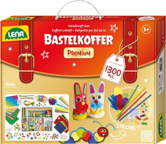 Lena kreativni kovčeg za male majstore premium – 1300 dijelova