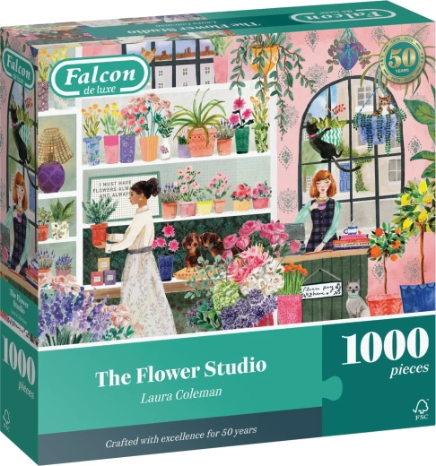 Falcon puzzle Floral Studio 1000 pieces