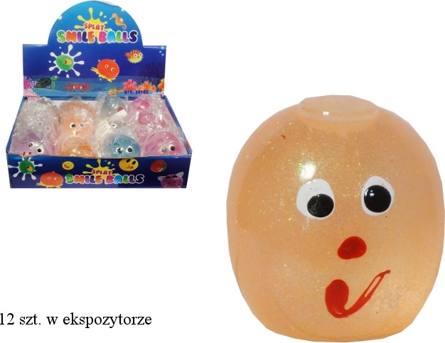 Antistresni stiskajući gniotek sa šljokicama