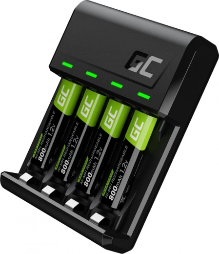 VitalCharger with 4x AAA Batteries 800mAh