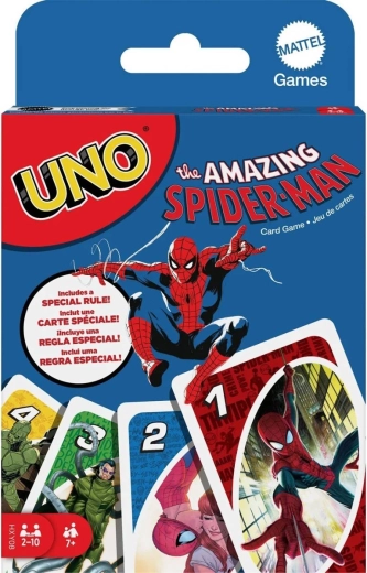 Mattel UNO The Amazing Spider-Man card game