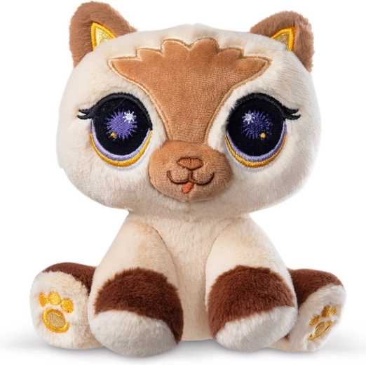 Hasbro Littlest Pet Shop plišana maca 16 cm - 1 komad