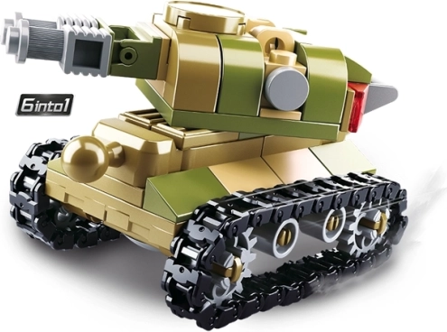 Sluban Kralj Kopnenih Snaga Građevni Set Vojni Robot