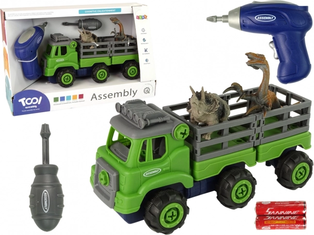 Transportni kamion s dinosaurima