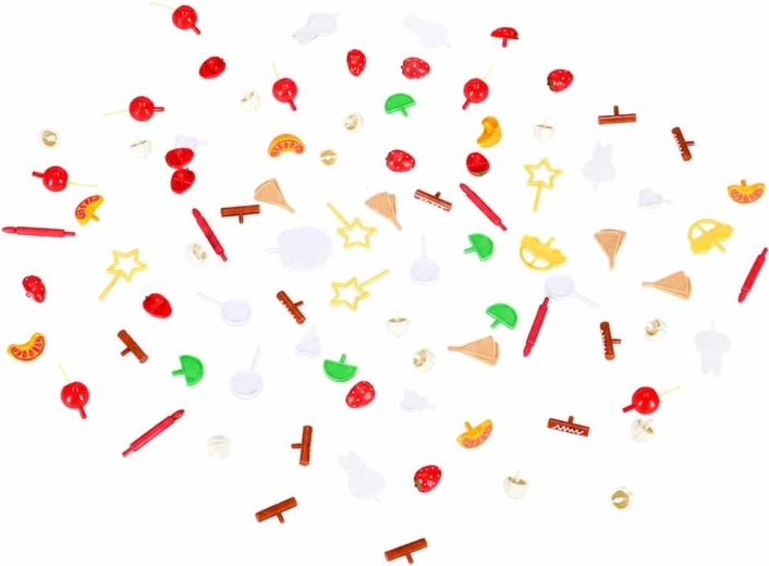 117 pieces and lots of decorations – your own patisserie in the child’s room