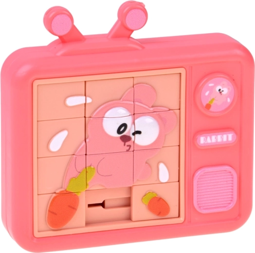Sliding puzzle with a bunny