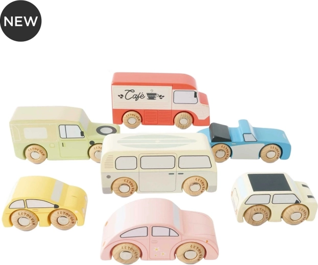 Set drvenih vintage autića Le Toy Van