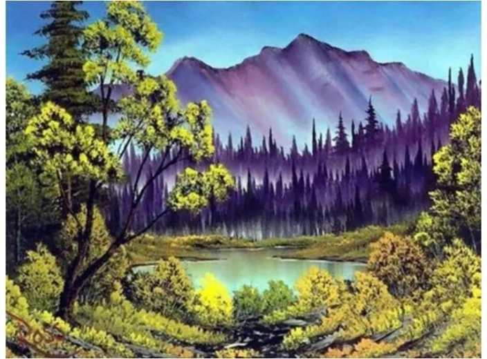Norimpex diamond painting landscape 30 × 40 cm