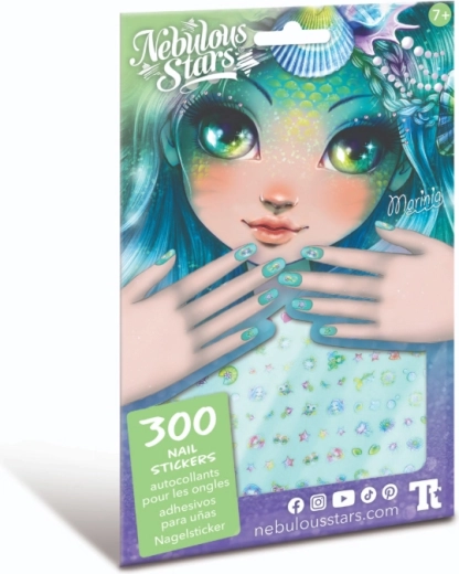 300 naljepnica za kreativnu manikuru