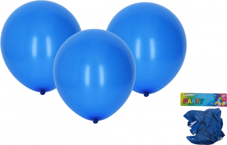 Plavi baloni za napuhavanje 30 cm, set od 10 kom