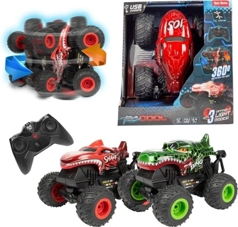 RC monster truck 1:20 s rotacijom na daljinsko upravljanje