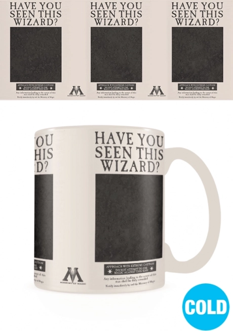 Keramička šalica koja mijenja boju s motivom Sirius Black