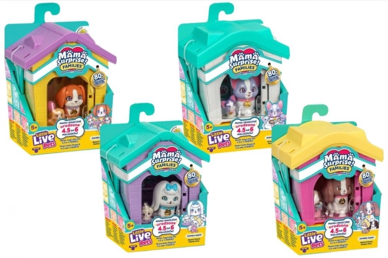 Little Live Pets Mama Surprise Families – kućica za mamicu i štence
