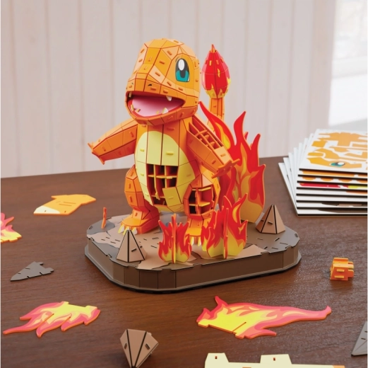 Striking base with flames