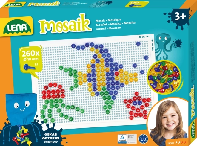 Lena mozaik s gljivicama za djecu – Kristal