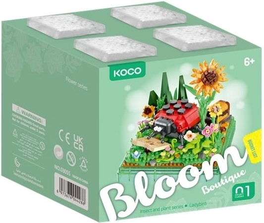 KOCO građevni set bubamara na livadi 659 dijelova - 1 komad