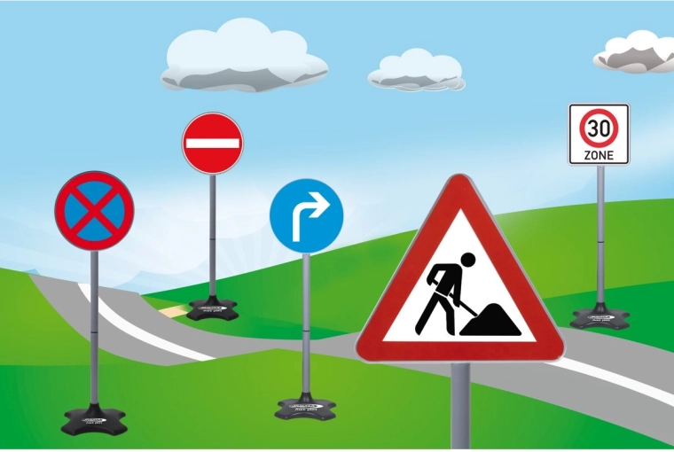 Jamara Traffic Sign Set – Set B (30 pieces)