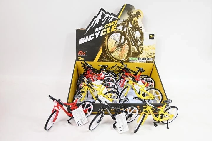 Metalna minijatura cross/trek bicikla 19 cm