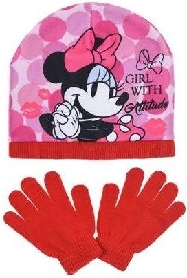 Red Minnie Hat and Gloves