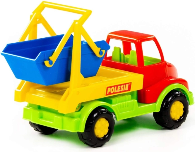 Easy driving thanks to freely rotating wheels
