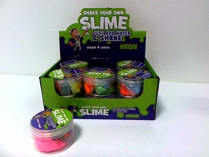Cra-Z-Slimy Creative Neon Glow-in-the-Dark Slime Making Kit