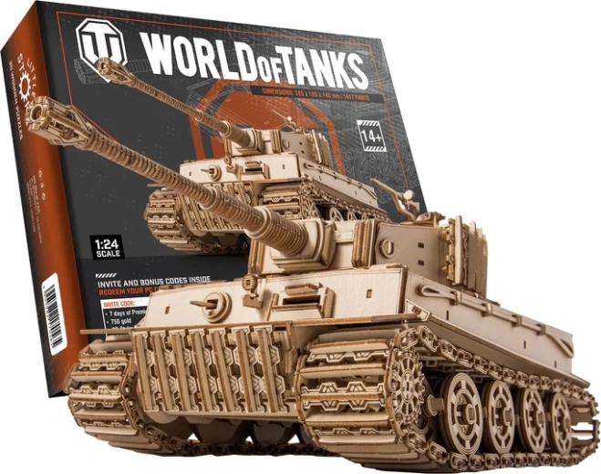 Little Story 3D drvena slagalica World of Tanks Tiger M1