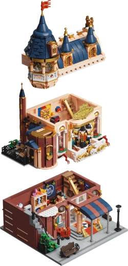 Modularna trokatnica za igru i izlaganje