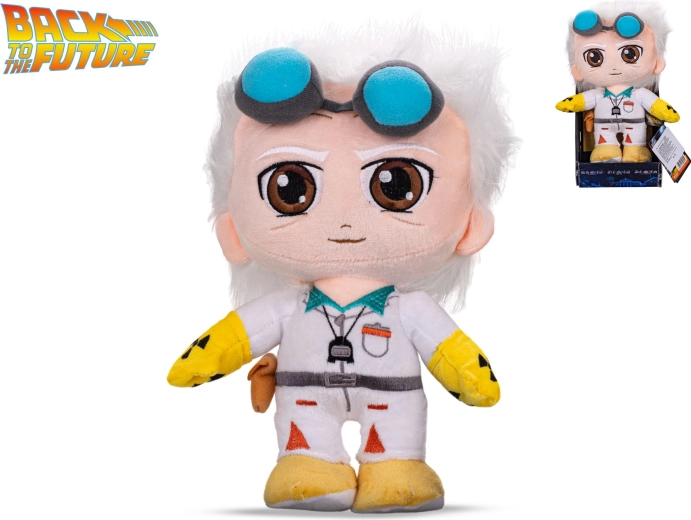 Plišana figurica dr. Emmetta Browna – Povratak u budućnost (30 cm)