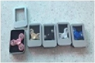 Metalni fidget spinner sa svjetlom