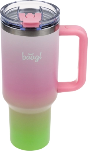 Baagl termo šalica s slamkom B-Cup Strawberry Matcha 1,18 l